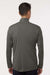 AllPro 41870 Mens Pro Lock Performance 1/4 Zip Sweatshirt Charcoal Grey Model Back