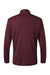 AllPro 41870 Mens Pro Lock Performance 1/4 Zip Sweatshirt Maroon Flat Back