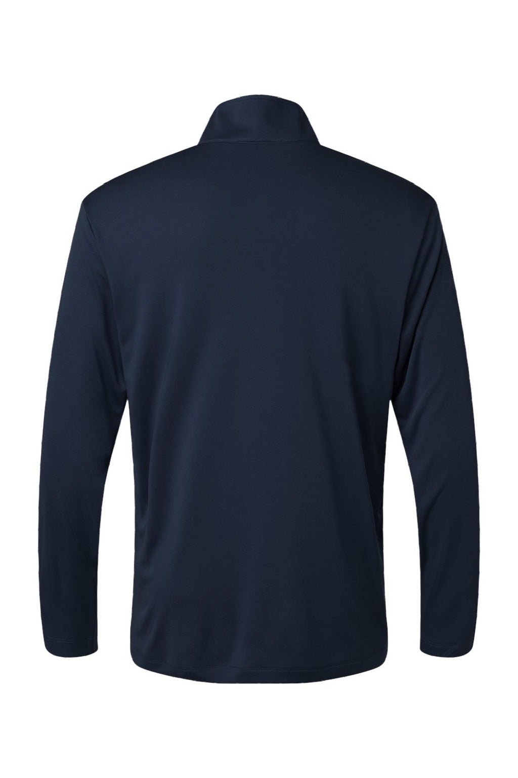 AllPro 41870 Mens Pro Lock Performance 1/4 Zip Sweatshirt Navy Blue Flat Back