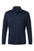 AllPro 41870 Mens Pro Lock Performance 1/4 Zip Sweatshirt Navy Blue Flat Front