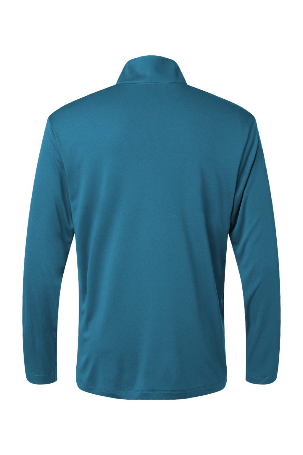 AllPro 41870 Mens Pro Lock Performance 1/4 Zip Sweatshirt Pacific Blue Flat Back