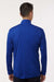 AllPro 41870 Mens Pro Lock Performance 1/4 Zip Sweatshirt Royal Blue Model Back