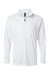 AllPro 41870 Mens Pro Lock Performance 1/4 Zip Sweatshirt White Flat Front
