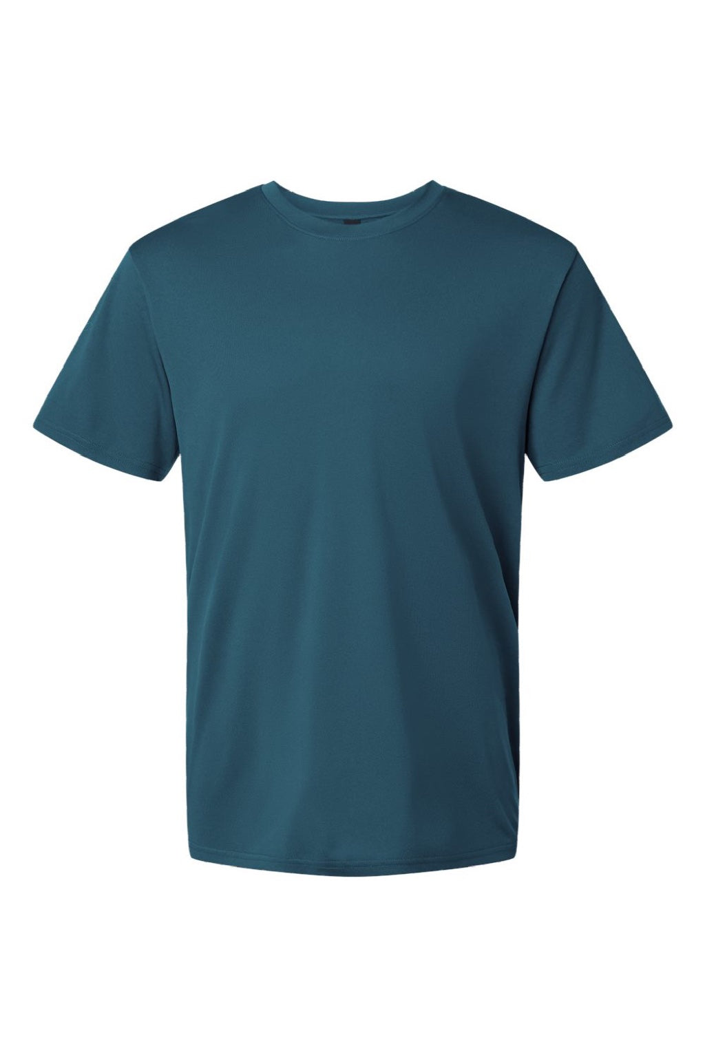 AllPro 48000 Mens Pro Lock Performance Short Sleeve Crewneck T-Shirt Atlantic Blue Flat Front