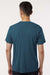 AllPro 48000 Mens Pro Lock Performance Short Sleeve Crewneck T-Shirt Atlantic Blue Model Back