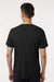 AllPro 48000 Mens Pro Lock Performance Short Sleeve Crewneck T-Shirt Black Model Back