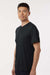 AllPro 48000 Mens Pro Lock Performance Short Sleeve Crewneck T-Shirt Black Model Side