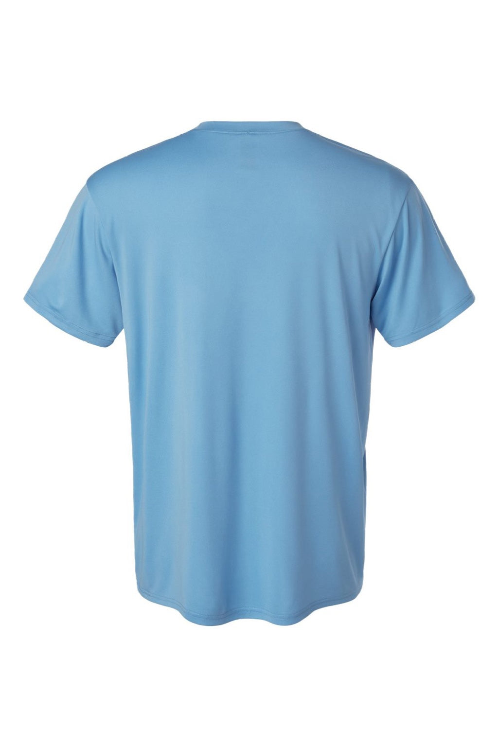 AllPro 48000 Mens Pro Lock Performance Short Sleeve Crewneck T-Shirt Carolina Blue Flat Back