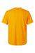 AllPro 48000 Mens Pro Lock Performance Short Sleeve Crewneck T-Shirt Gold Flat Back