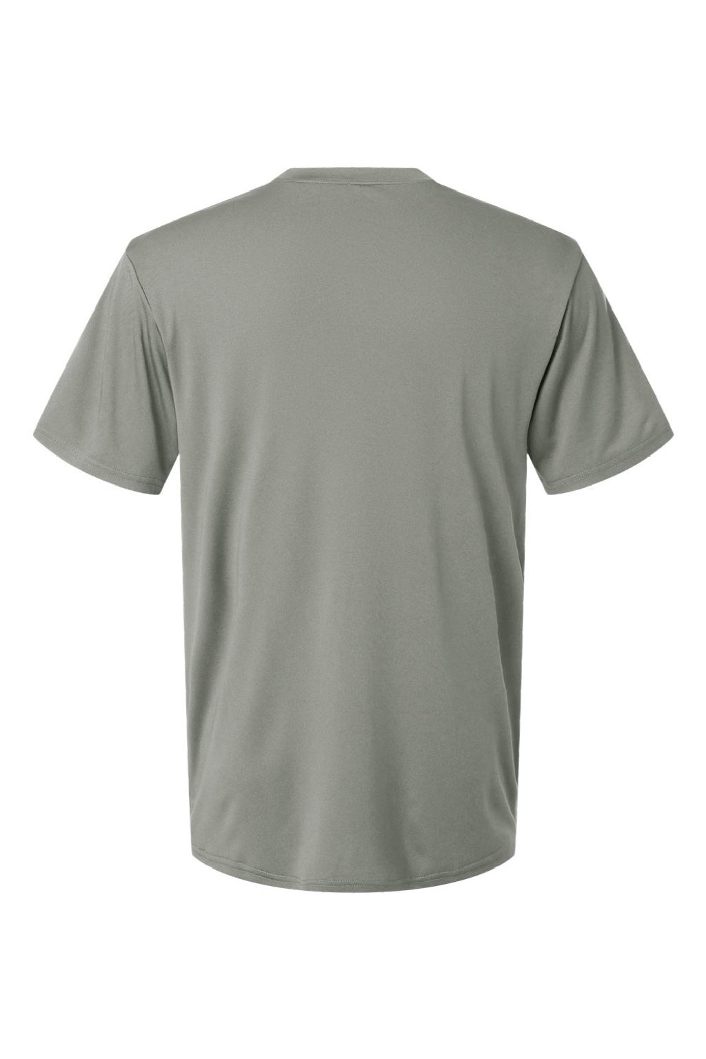 AllPro 48000 Mens Pro Lock Performance Short Sleeve Crewneck T-Shirt Greystone Flat Back