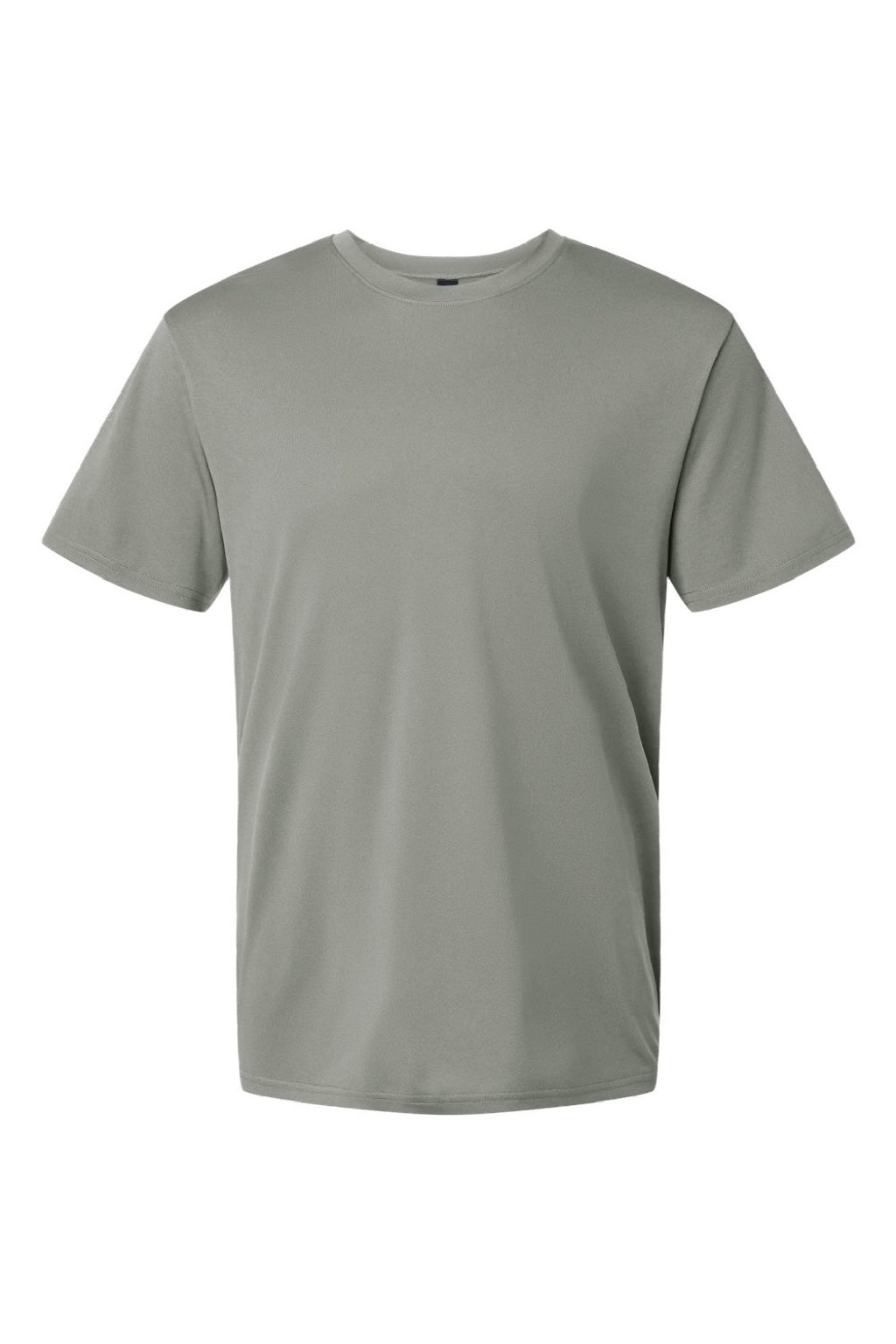 AllPro 48000 Mens Pro Lock Performance Short Sleeve Crewneck T-Shirt Greystone Flat Front