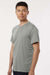 AllPro 48000 Mens Pro Lock Performance Short Sleeve Crewneck T-Shirt Greystone Model Side