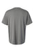 AllPro 48000 Mens Pro Lock Performance Short Sleeve Crewneck T-Shirt Heather Granite Grey Flat Back