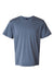 AllPro 48000 Mens Pro Lock Performance Short Sleeve Crewneck T-Shirt Heather Navy Blue Flat Front