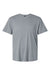 AllPro 48000 Mens Pro Lock Performance Short Sleeve Crewneck T-Shirt Heather Steel Grey Flat Front