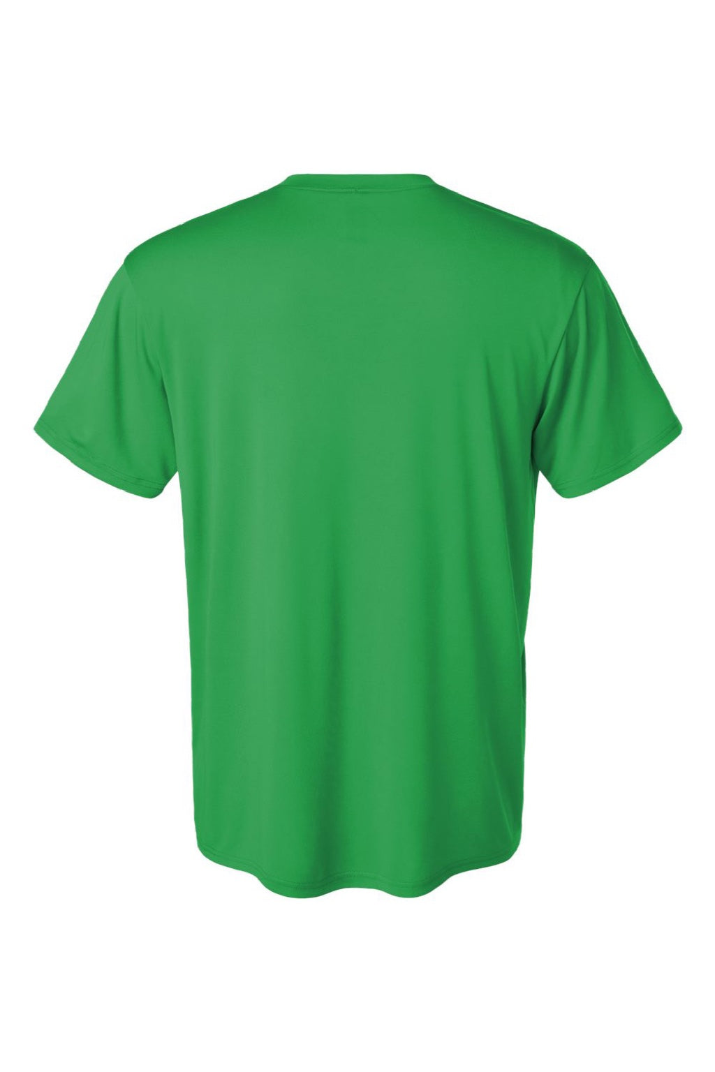 AllPro 48000 Mens Pro Lock Performance Short Sleeve Crewneck T-Shirt Kelly Green Flat Back