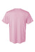 AllPro 48000 Mens Pro Lock Performance Short Sleeve Crewneck T-Shirt Light Pink Flat Back