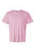 AllPro 48000 Mens Pro Lock Performance Short Sleeve Crewneck T-Shirt Light Pink Flat Front