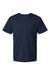 AllPro 48000 Mens Pro Lock Performance Short Sleeve Crewneck T-Shirt Navy Blue Flat Front