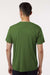 AllPro 48000 Mens Pro Lock Performance Short Sleeve Crewneck T-Shirt Olive Green Model Back