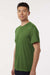 AllPro 48000 Mens Pro Lock Performance Short Sleeve Crewneck T-Shirt Olive Green Model Side