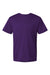 AllPro 48000 Mens Pro Lock Performance Short Sleeve Crewneck T-Shirt Purple Flat Front