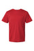 AllPro 48000 Mens Pro Lock Performance Short Sleeve Crewneck T-Shirt Red Flat Front