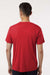 AllPro 48000 Mens Pro Lock Performance Short Sleeve Crewneck T-Shirt Red Model Back