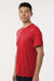 AllPro 48000 Mens Pro Lock Performance Short Sleeve Crewneck T-Shirt Red Model Side