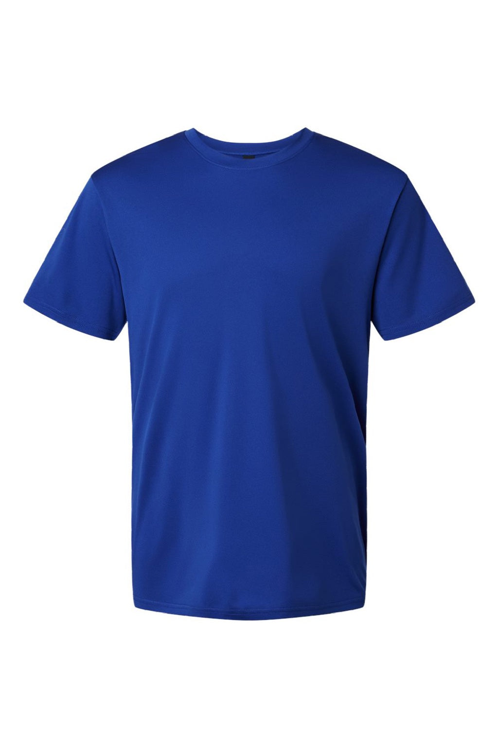AllPro 48000 Mens Pro Lock Performance Short Sleeve Crewneck T-Shirt Royal Blue Flat Front
