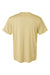 AllPro 48000 Mens Pro Lock Performance Short Sleeve Crewneck T-Shirt Vegas Gold Flat Back