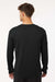 AllPro 48400 Mens Pro Lock Performance Long Sleeve Crewneck T-Shirt Black Model Back
