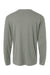 AllPro 48400 Mens Pro Lock Performance Long Sleeve Crewneck T-Shirt Greystone Flat Back