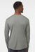 AllPro 48400 Mens Pro Lock Performance Long Sleeve Crewneck T-Shirt Greystone Model Back