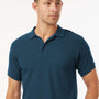 AllPro Mens Wrinkle Resistant Pique Short Sleeve Polo Shirt - Atlantic Blue - Coming Soon