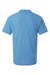AllPro 62800 Mens Pique Short Sleeve Polo Shirt Carolina Blue Flat Back