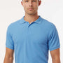 AllPro Mens Wrinkle Resistant Pique Short Sleeve Polo Shirt - Carolina Blue - Coming Soon
