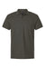 AllPro 62800 Mens Pique Short Sleeve Polo Shirt Charcoal Grey Flat Front