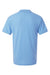 AllPro 62800 Mens Pique Short Sleeve Polo Shirt Cloud Blue Flat Back