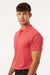 AllPro 62800 Mens Pique Short Sleeve Polo Shirt Coral Model Side