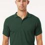 AllPro Mens Wrinkle Resistant Pique Short Sleeve Polo Shirt - Forest Green - Coming Soon