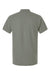 AllPro 62800 Mens Pique Short Sleeve Polo Shirt Greystone Flat Back