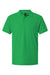 AllPro 62800 Mens Pique Short Sleeve Polo Shirt Kelly Green Flat Front