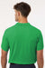 AllPro 62800 Mens Pique Short Sleeve Polo Shirt Kelly Green Model Back