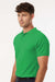 AllPro 62800 Mens Pique Short Sleeve Polo Shirt Kelly Green Model Side