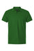 AllPro 62800 Mens Pique Short Sleeve Polo Shirt Olive Green Flat Front