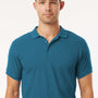 AllPro Mens Wrinkle Resistant Pique Short Sleeve Polo Shirt - Pacific Blue - Coming Soon