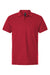 AllPro 62800 Mens Pique Short Sleeve Polo Shirt Red Flat Front
