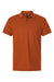 AllPro 62800 Mens Pique Short Sleeve Polo Shirt Rust Orange Flat Front