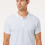 AllPro Mens Wrinkle Resistant Pique Short Sleeve Polo Shirt - White - Coming Soon